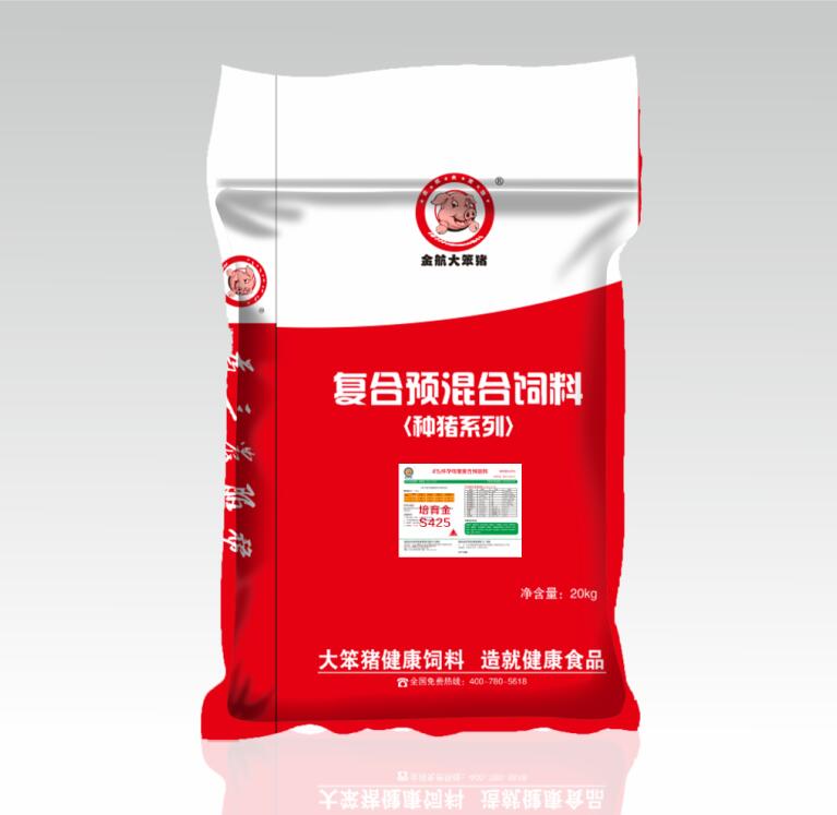 种猪料>培育金S425 4%后备母猪料