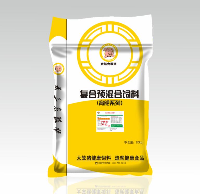 育猪料>小猪宝D412 4%标准仔猪料